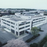 社屋のドローン撮影