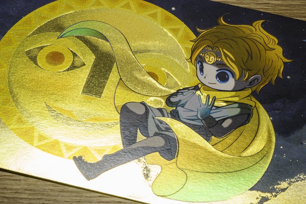 オンデマンド箔 金のイメージ